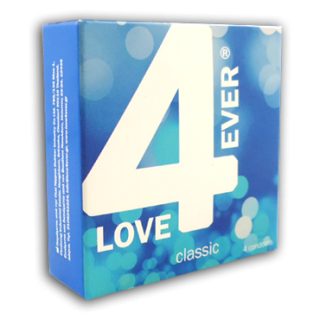 love 4 ever, condoms classic, άνετα, ευκολοφόρετα, μέγιστη απόλαυση